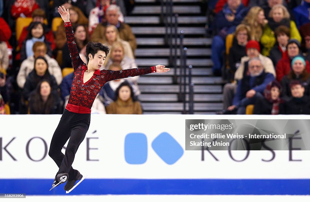 ISU World Figure Skating Championships 2016 - Day 3