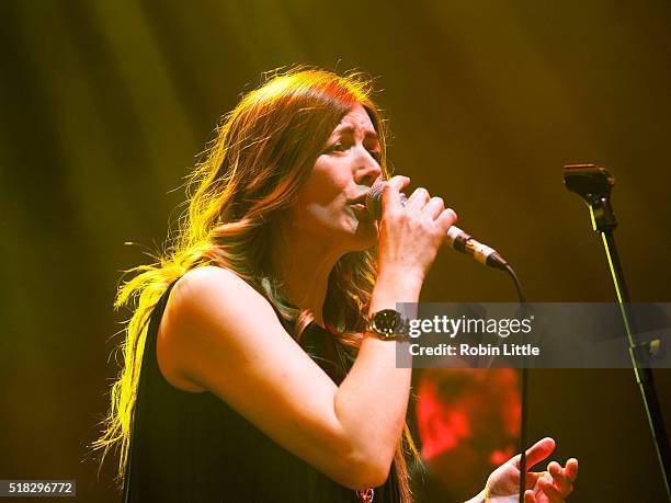 Jacqui Abbott performs at Royal Albert Hall on March 30, 2016 in London, England.