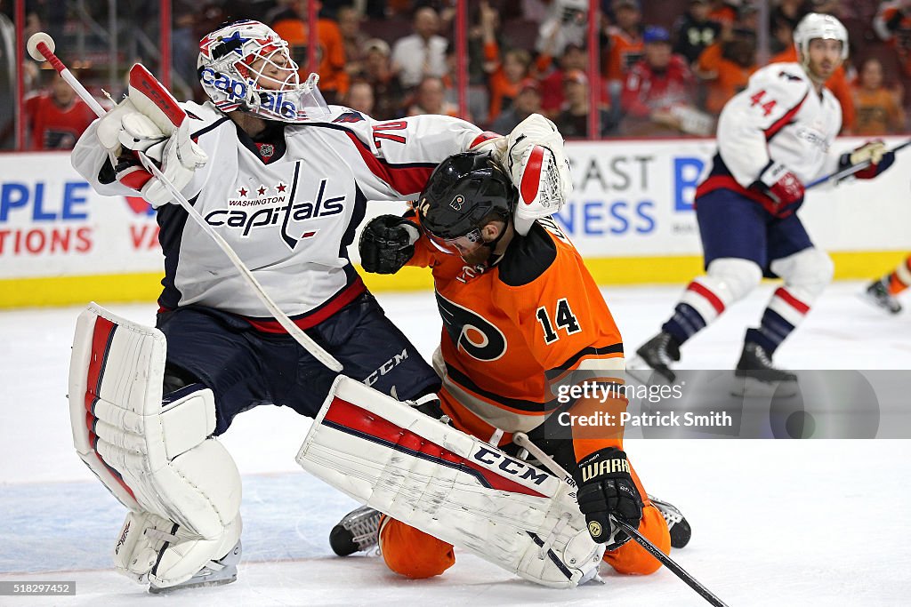 Washington Capitals v Philadelphia Flyers