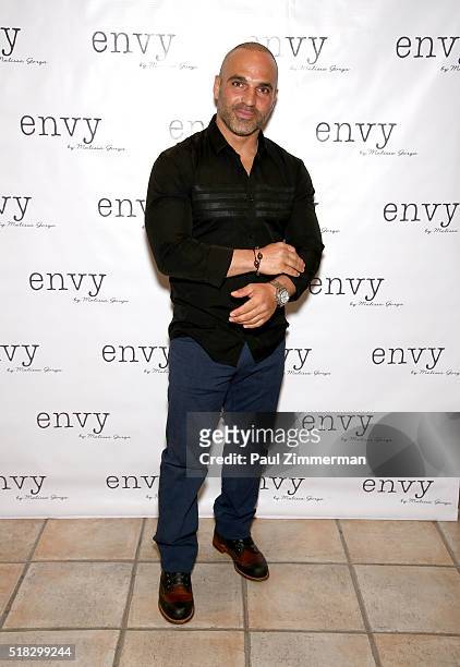 Joe Gorga attends the envy By Melissa Gorga Fashion Show at Macaluso's on March 30, 2016 in Hawthorne, New Jersey.