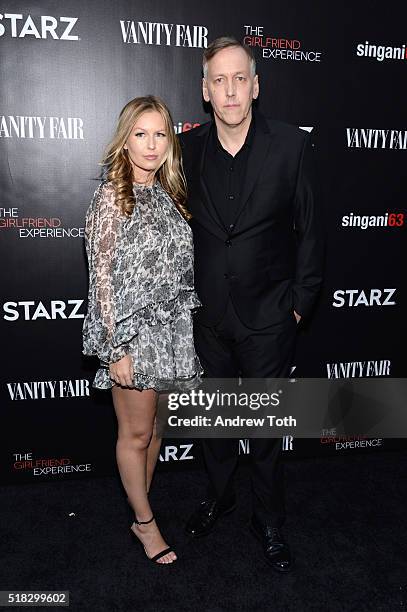 Director, writer and executive producer Lodge Kerrigan attends "The Girlfriend Experience" New York premiere at The Paris Theatre on March 30, 2016...