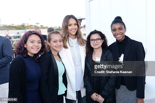 The Honest Company hosted a conversation with Founder Jessica Alba and First Lady of Los Angeles, Amy Elaine Wakeland, for the Getty House Foundation...