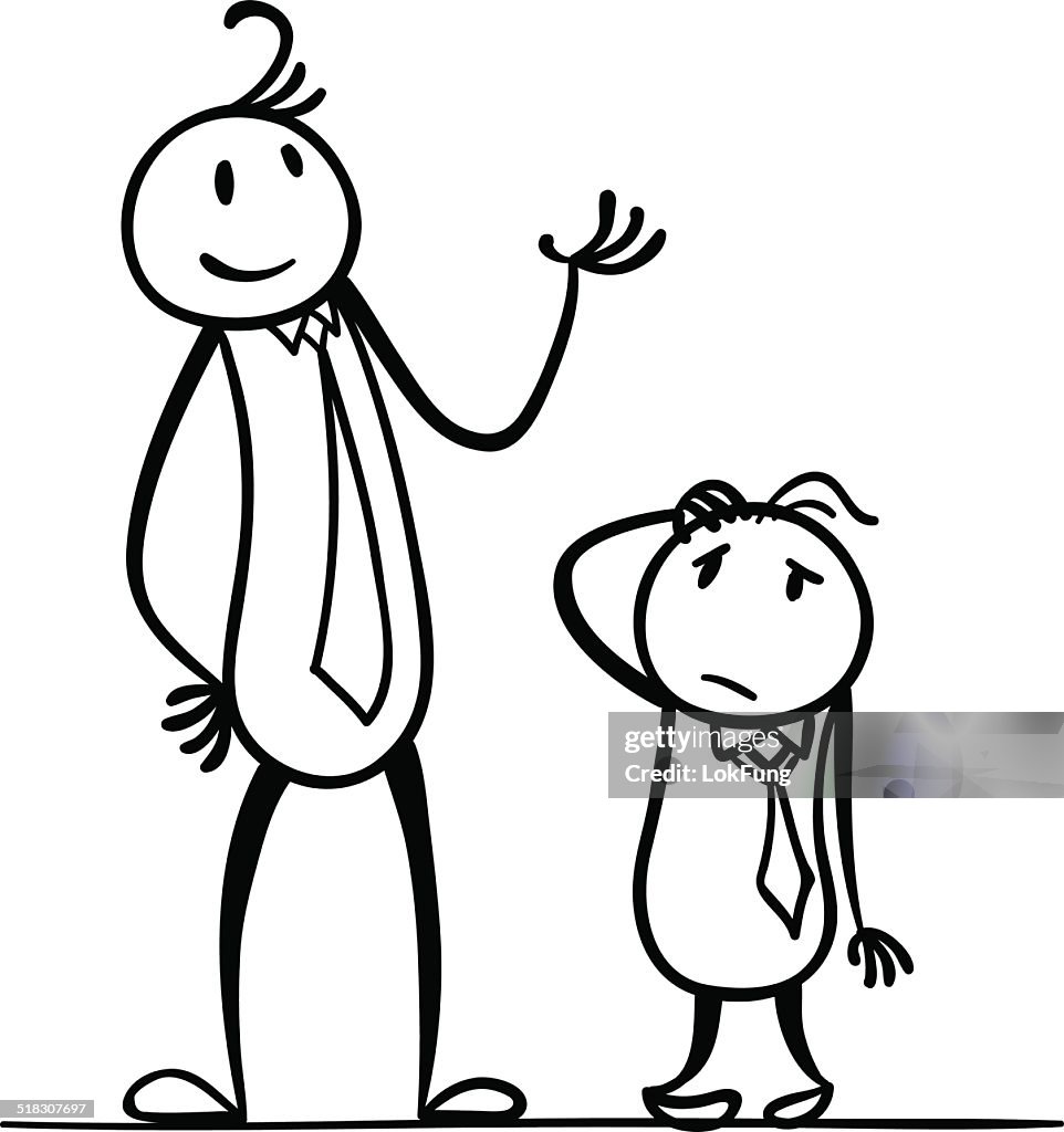 130+ Tall Person Short Person Stock Illustrations, Royalty-Free Vector  Graphics & Clip Art - iStock