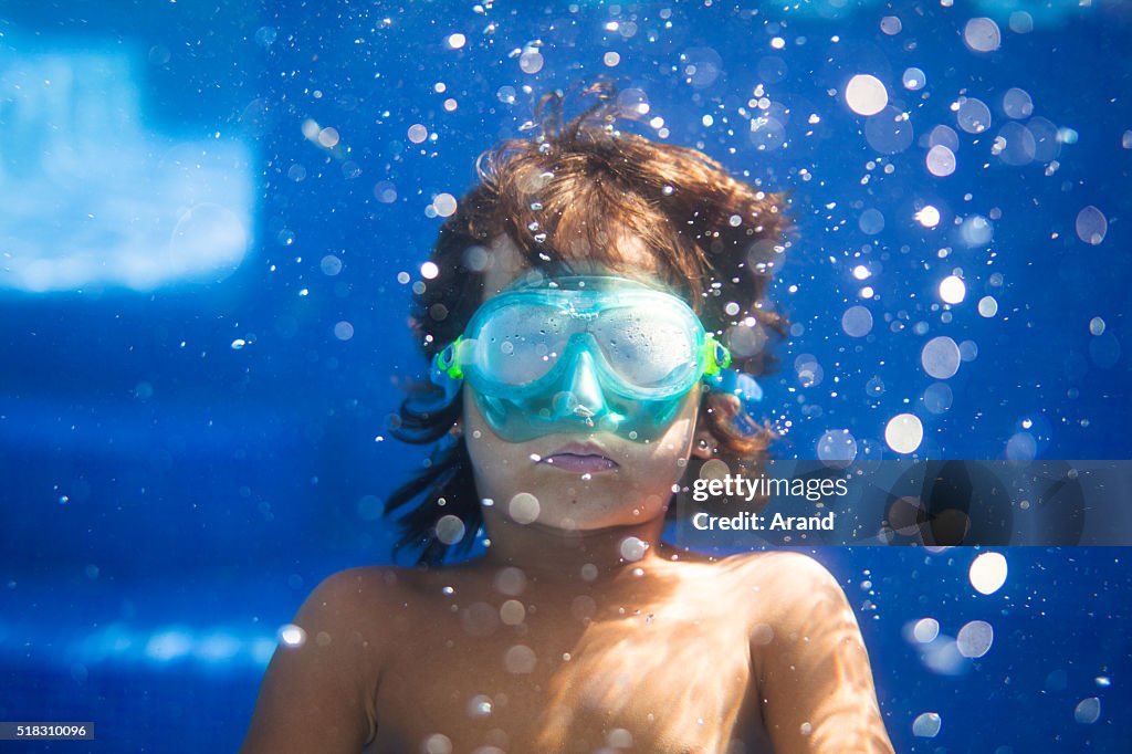 Diving Boy High-Res Stock Photo - Getty Images