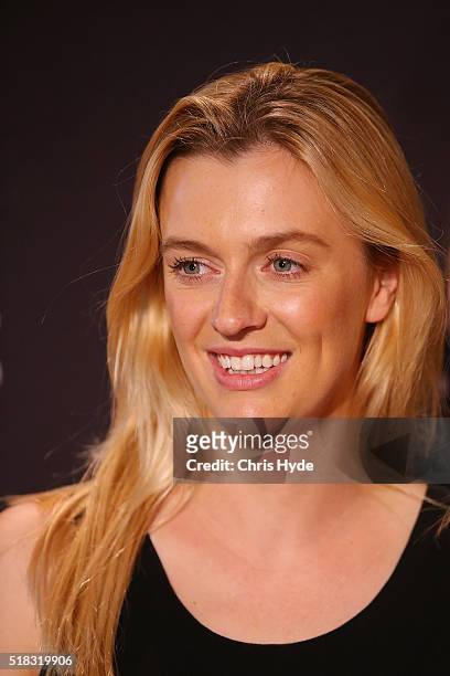 Gracie Otto arrives ahead of opening night of the Gold Coast Film Festival on March 31, 2016 in Gold Coast, Australia.