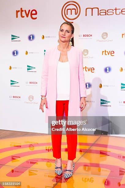 Samantha Vallejo-Nagera attends 'Masterchef' Season 4 Presentation on March 31, 2016 in Madrid, Spain.