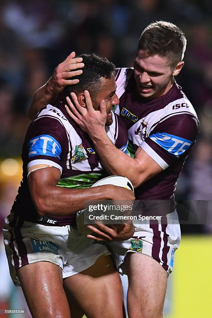 NRL Rd 5 - Sea Eagles v Rabbitohs