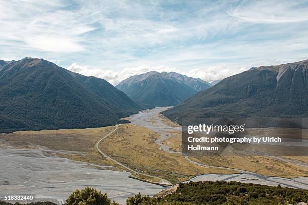 arthurs pass, south island, new zealand - neuseeland stock pictures, royalty-free photos & images