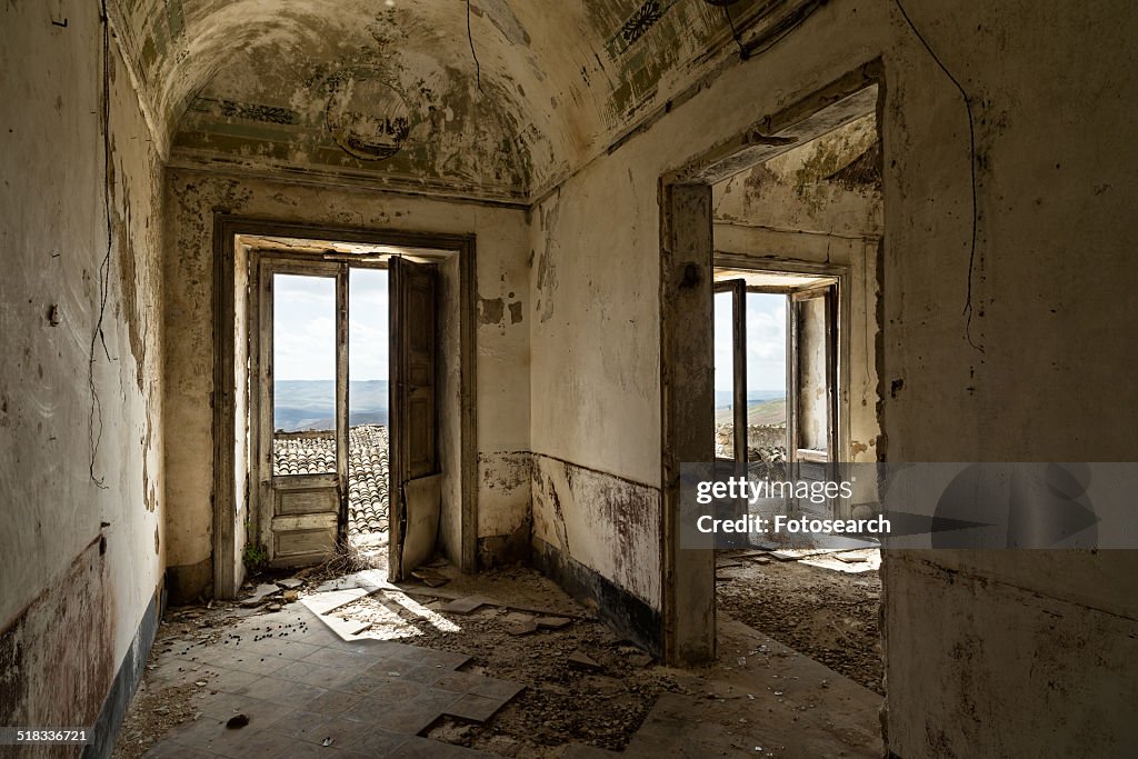 Abandoned building