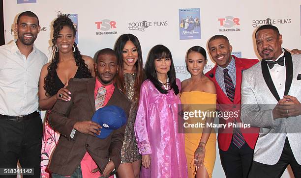 Dylan Mooney, Shondrella Avery, Alfred Nolan Thomas II, Wendy Raquel Robinson, Suzanne Whang, Karrueche Tran, Marques Houston and Dorien Wilson...