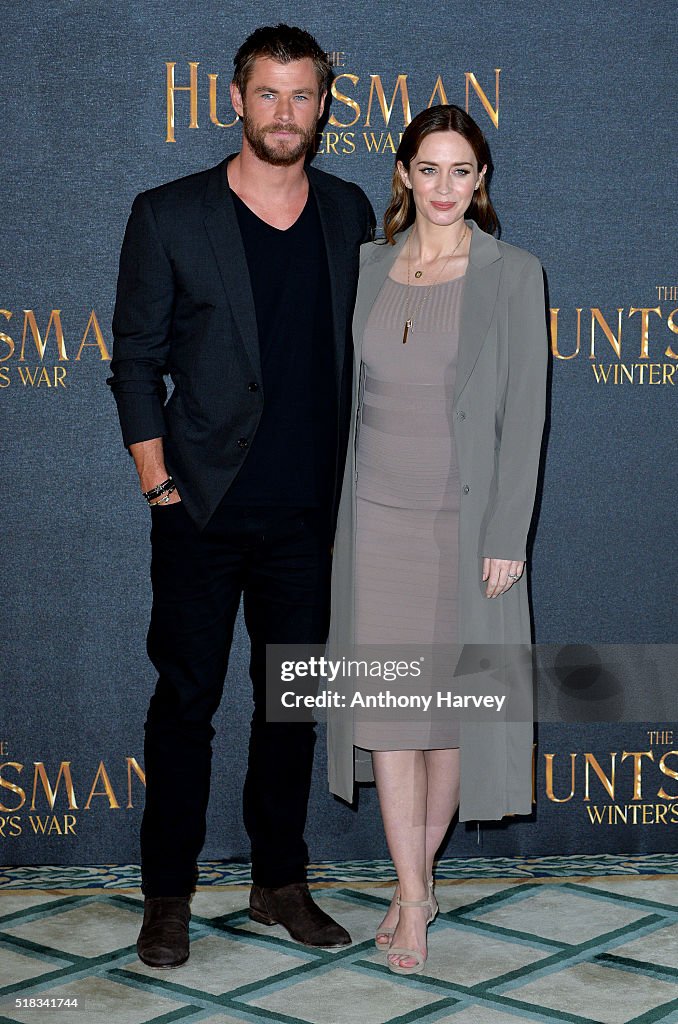 'The Huntsman Winter's War' - Photocall