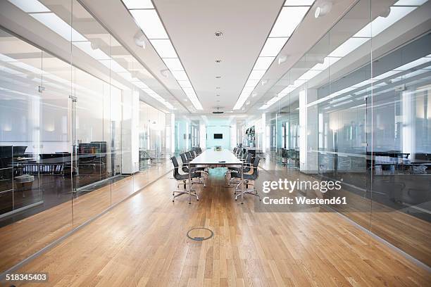 germany, munich, conference room - empty stock-fotos und bilder