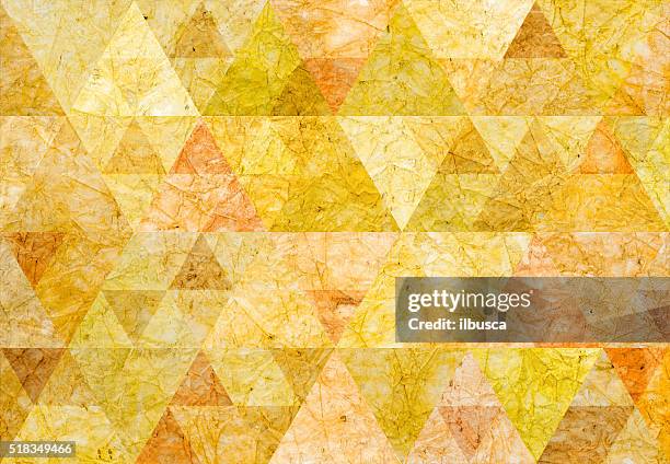 bildbanksillustrationer, clip art samt tecknat material och ikoner med abstract triangle shaped background: patterned paper background - veläng