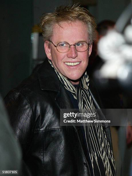 Actor Gary Busey arrives at the Creative Coalition Spotlight Awards at the Luxe Hotel Sunset Boulevard on December 7, 2004 in Los Angeles, California.
