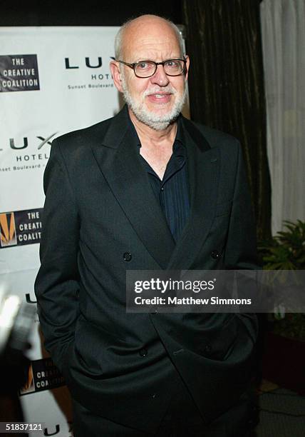 Honoree Frank Oz arrives at the Creative Coalition Spotlight Awards at the Luxe Hotel Sunset Boulevard on December 7, 2004 in Los Angeles, California.