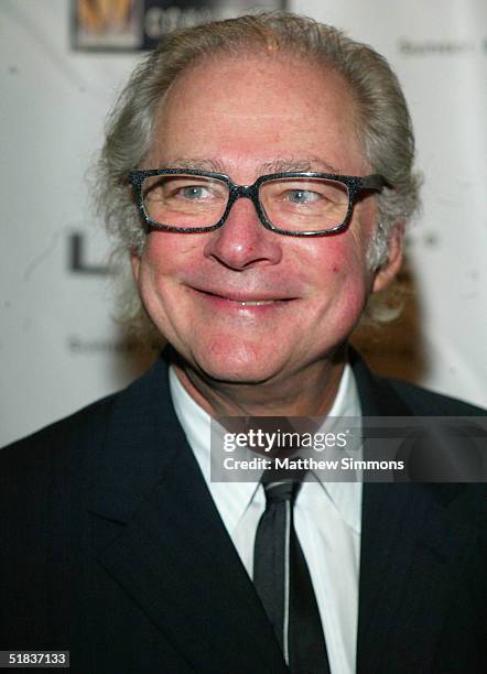 Honoree Barry Levinson arrives at the Creative Coalition Spotlight Awards at the Luxe Hotel Sunset Boulevard on December 7, 2004 in Los Angeles,...