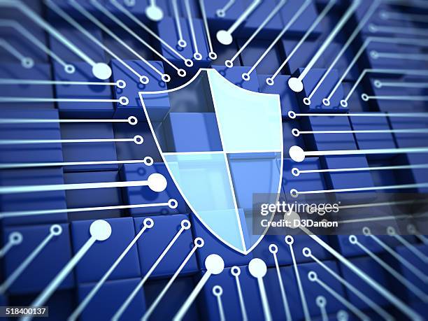 shield - anti virus stock pictures, royalty-free photos & images