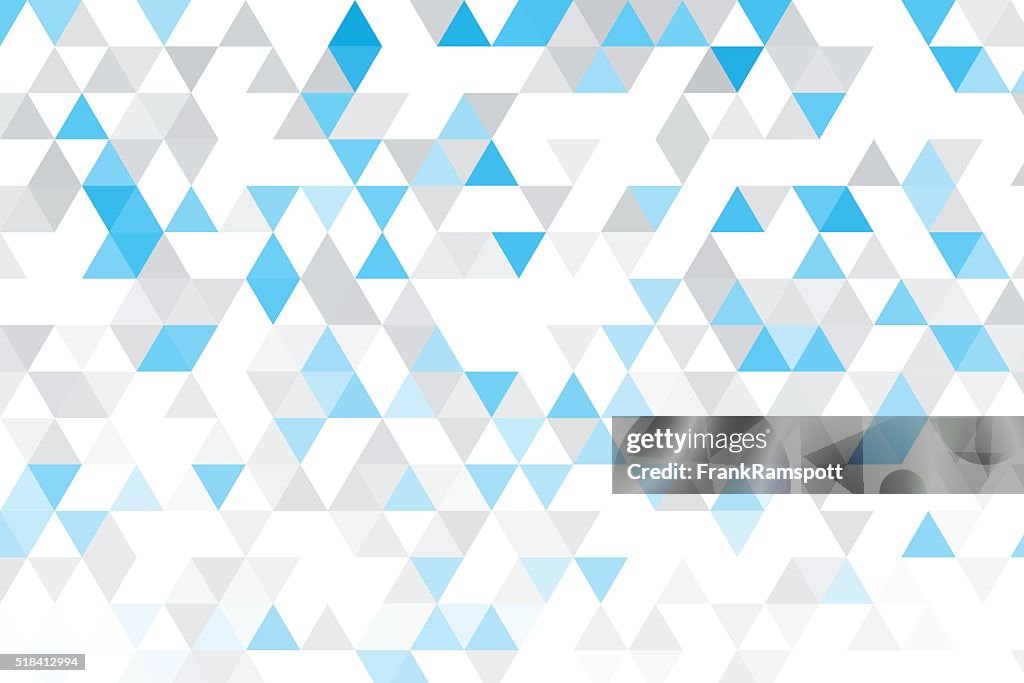 Blue Tec Triangle Gradient Pattern High-Res Vector Graphic - Getty Images