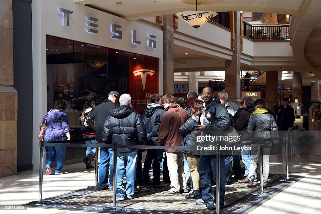 Pre orders for the new Tesla