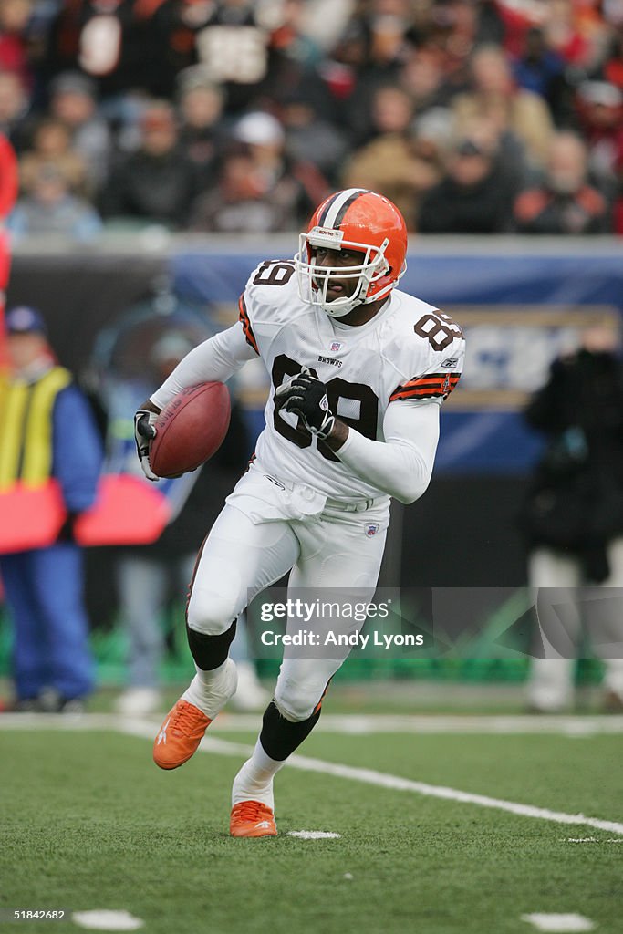 Cleveland Browns v Cincinnati Bengals