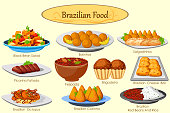 Collection of delicious Brazilian food