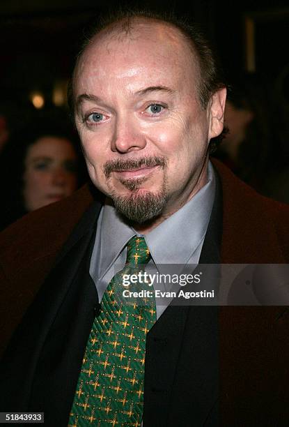 Actor Bud Cort attends "The Life Aquatic with Steve Zissou" premiere at the Ziegfeld Theatre December 9, 2004 in New York City.