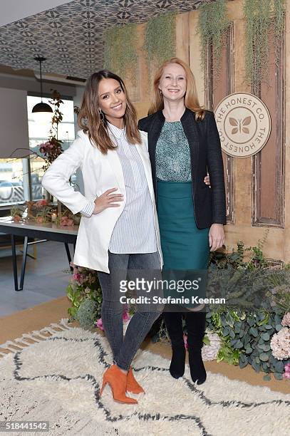 The Honest Company hosted a conversation with Founder Jessica Alba and First Lady of Los Angeles, Amy Elaine Wakeland, for the Getty House...