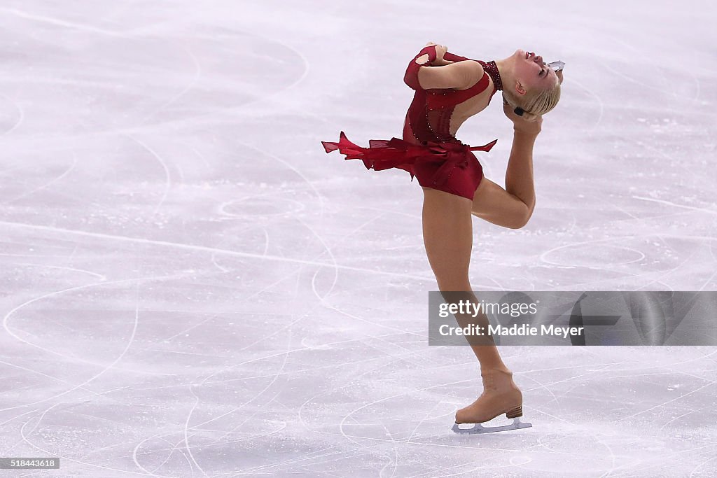 ISU World Figure Skating Championships 2016 - Day 4