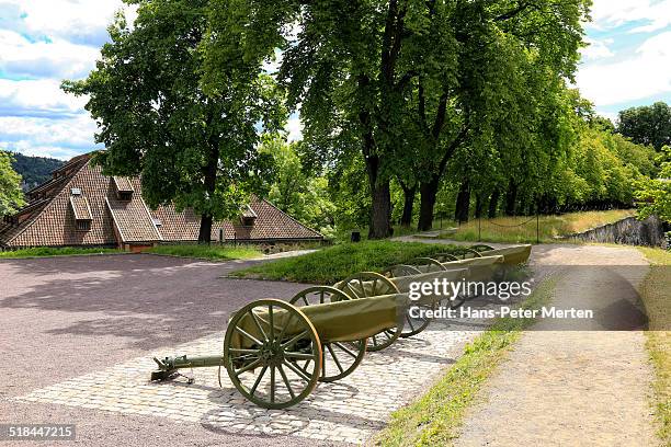 akershus fortress, oslo, norway - akershus festning stock pictures, royalty-free photos & images
