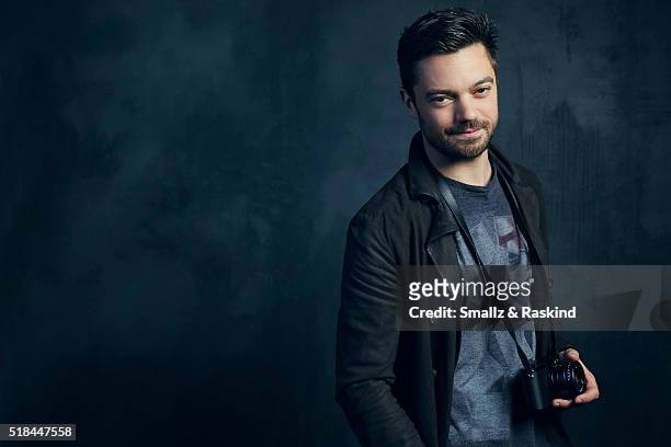 Dominic Cooper poses for a portrait in the Getty Images SXSW Portrait Studio Powered By Samsung on March 13, 2016 in Austin, Texas.