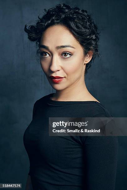 Ruth Negga poses for a portrait in the Getty Images SXSW Portrait Studio Powered By Samsung on March 13, 2016 in Austin, Texas.