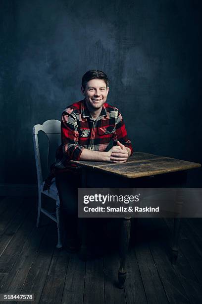 Patrick Fugit poses for a portrait in the Getty Images SXSW Portrait Studio Powered By Samsung on March 13, 2016 in Austin, Texas.