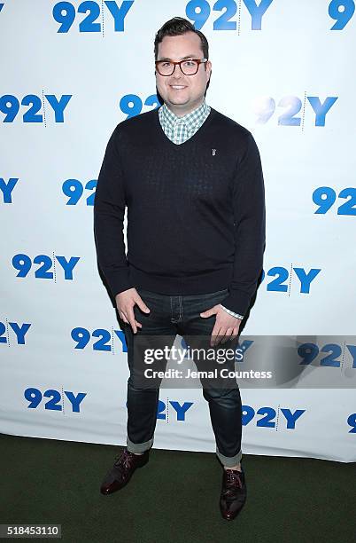 Actor Kristian Bruun attends An Evening With The Cast & Co-Creator Of "Orphan Black" at 92nd Street Y on March 31, 2016 in New York City.