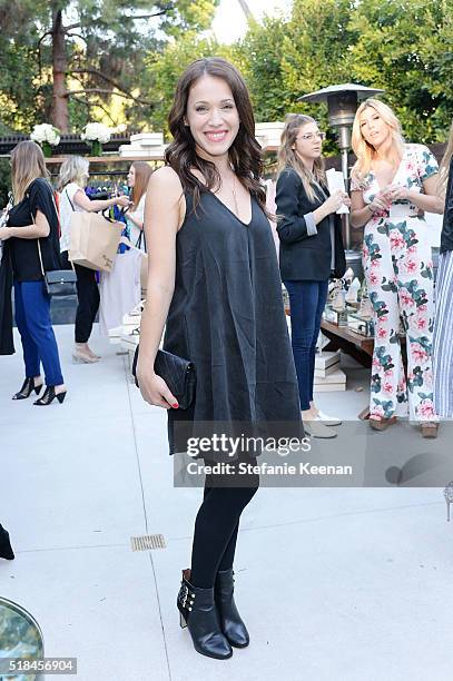 Marla Sokoloff attends Imagine Vince Camuto Launch Event at the Home of The A List's Ashlee Margolis on March 31, 2016 in Beverly Hills, California.