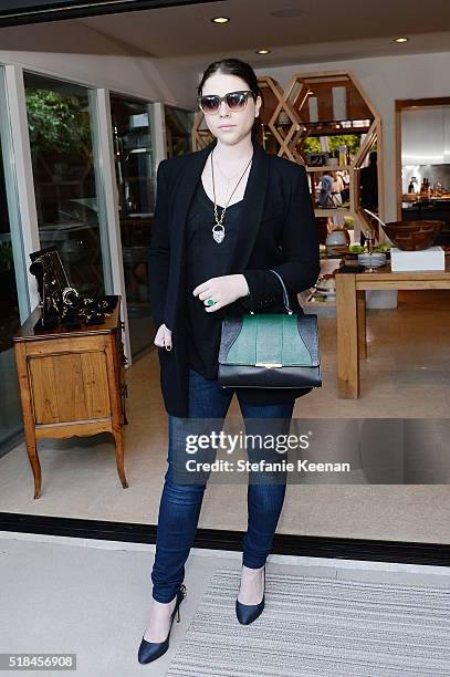 Michelle Trachtenberg attends Imagine Vince Camuto Launch Event at the Home of The A List's Ashlee Margolis on March 31, 2016 in Beverly Hills,...