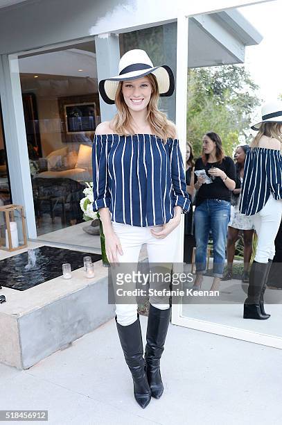 Ashley Hinshaw attends Imagine Vince Camuto Launch Event at the Home of The A List's Ashlee Margolis on March 31, 2016 in Beverly Hills, California.