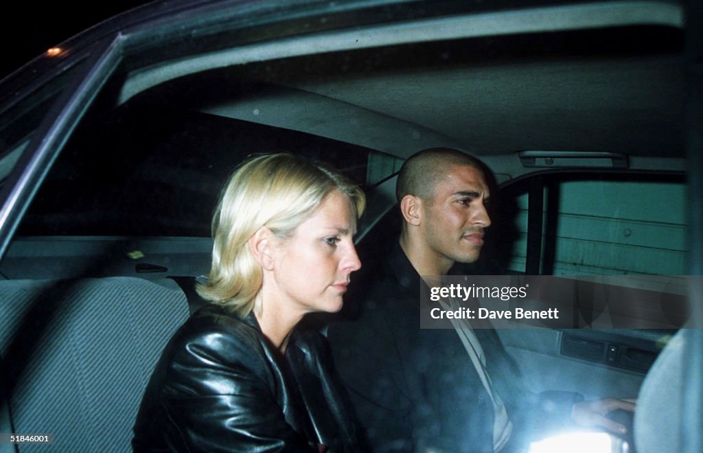Ulrika Johnson and Stan Collymore