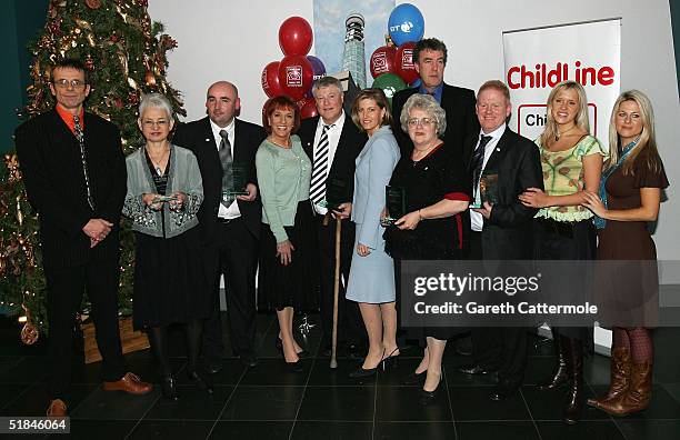 Jacqueline Wilson, Wayne Barham, Esther Rantzen, Melrose Diack, HRH The Countess of Wessex, Marilyn Holness, Jeremy Clarkson, Tony Thornton, Beth...