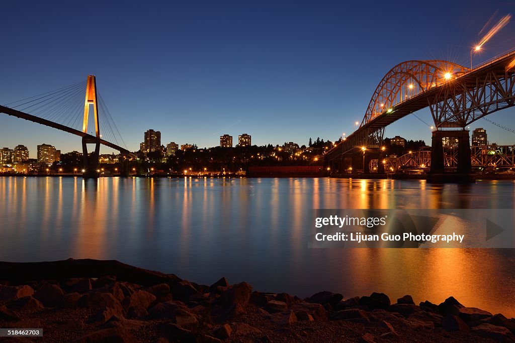 Pattullo Bridge and the Skybridge