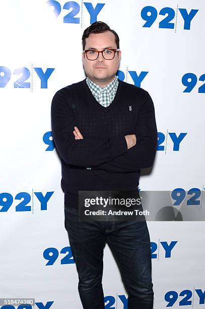 Kristian Bruun attends An Evening with the Cast & Co-Creator of "Orphan Black" at 92nd Street Y on March 31, 2016 in New York City.