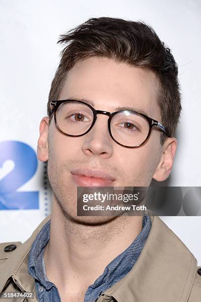 Actor Jordan Gavaris attends An Evening with the Cast & Co-Creator of "Orphan Black" at 92nd Street Y on March 31, 2016 in New York City.