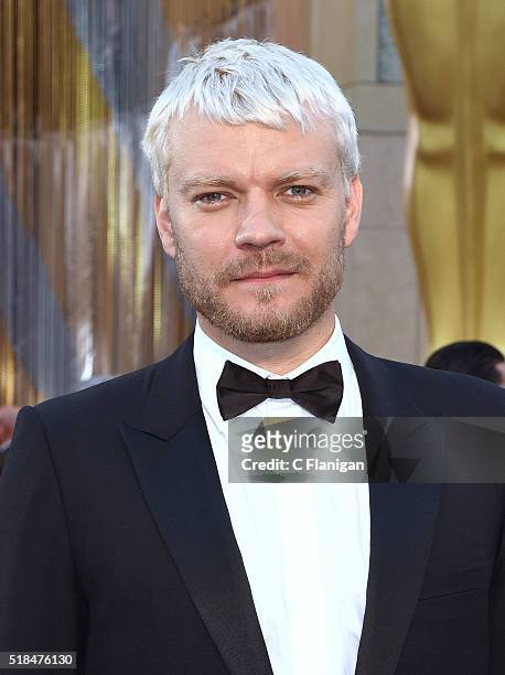 Filmmaker Tobias Lindholm attends the 88th Annual Academy Awards at Hollywood & Highland Center on February 28, 2016 in Hollywood, California.