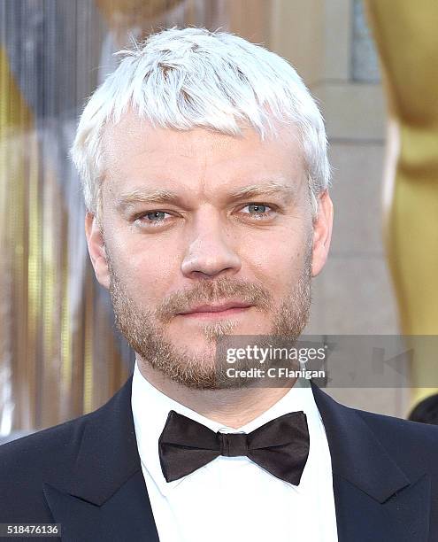 Filmmaker Tobias Lindholm attends the 88th Annual Academy Awards at Hollywood & Highland Center on February 28, 2016 in Hollywood, California.