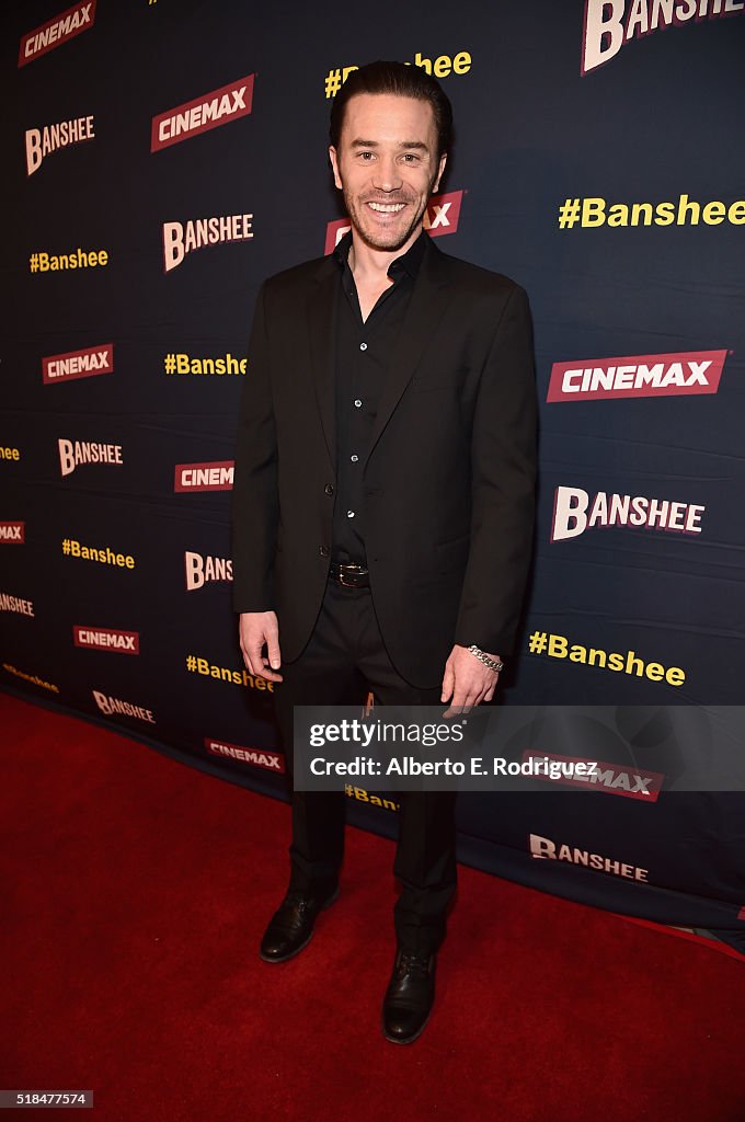 Premiere Of Cinemax's "Banshee" 4th Season - Red Carpet