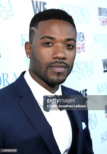 Singer Ray J attends WE tv's premiere of "Kendra On Top" and "Driven To Love" at Estrella Sunset on March 31, 2016 in West Hollywood, California.