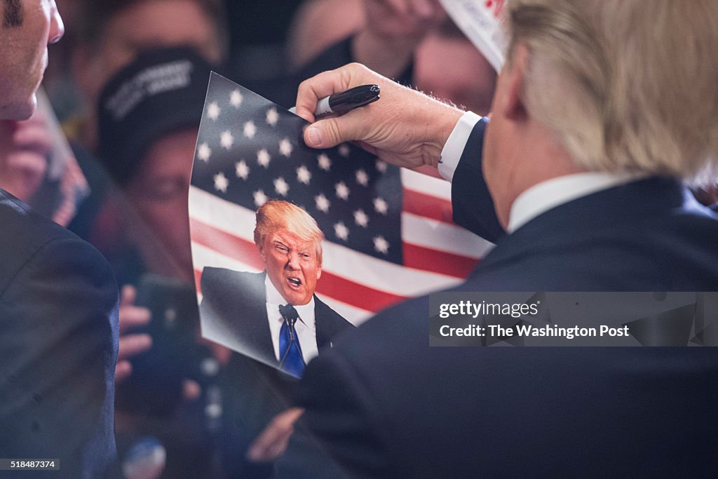 Donald Trump in Appleton, WI.