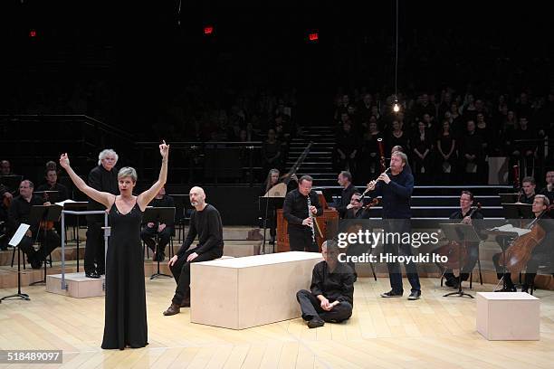 The Berlin Philharmonic performing Bach's "St. Matthew Passion" at Park Avenue Armory as part of Lincoln Center's White Light Festival on Saturday,...