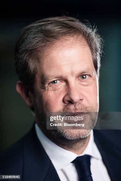 Niccolo Barattieri di San Pietro, chief executive officer of Northacre Plc, poses for a photograph following a Bloomberg Television interview on...