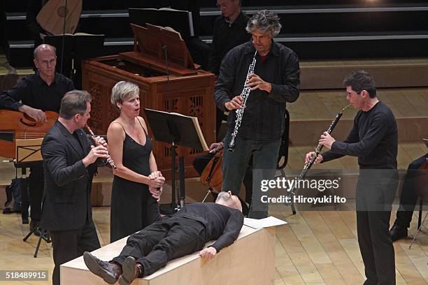 The Berlin Philharmonic performing Bach's "St. Matthew Passion" at Park Avenue Armory as part of Lincoln Center's White Light Festival on Saturday,...