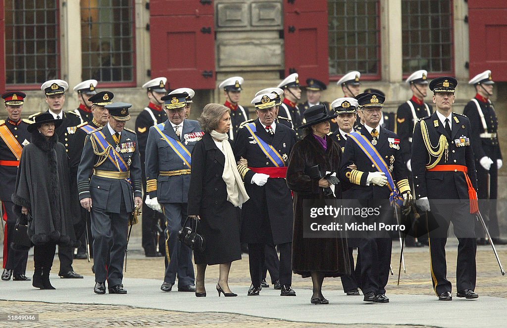 Prince Bernhard's Funeral